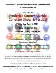 Frederick Marble Show   Vendor Notice
