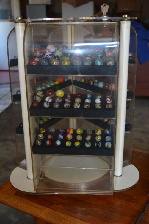 Thimble Display Case Wall Cabinet, Dice Display case Cabinet