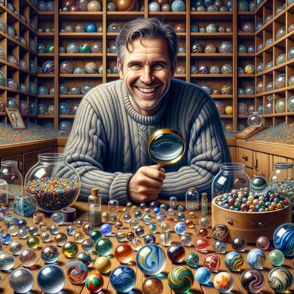 "a marble collector"